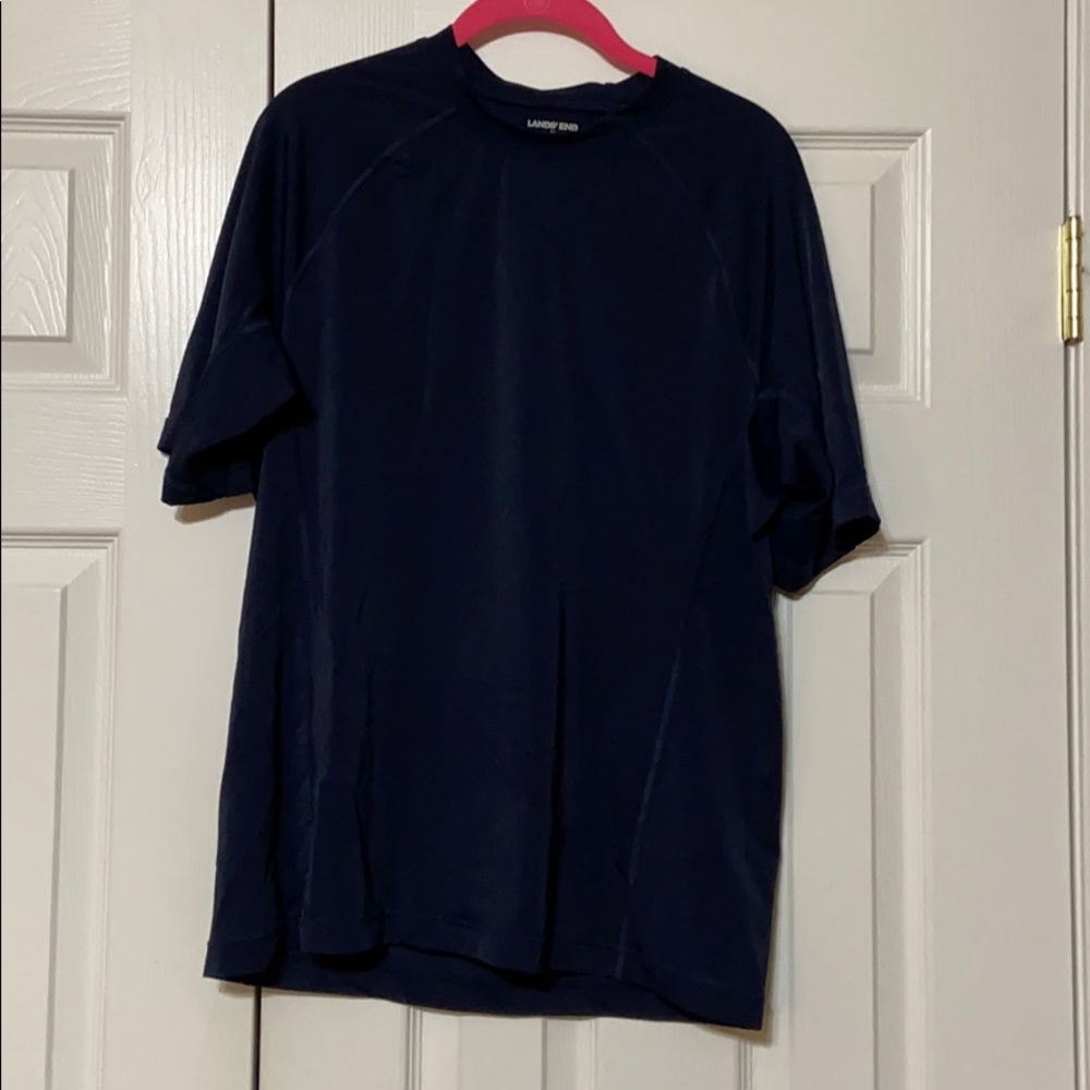 Lands End swim tee, size medium
